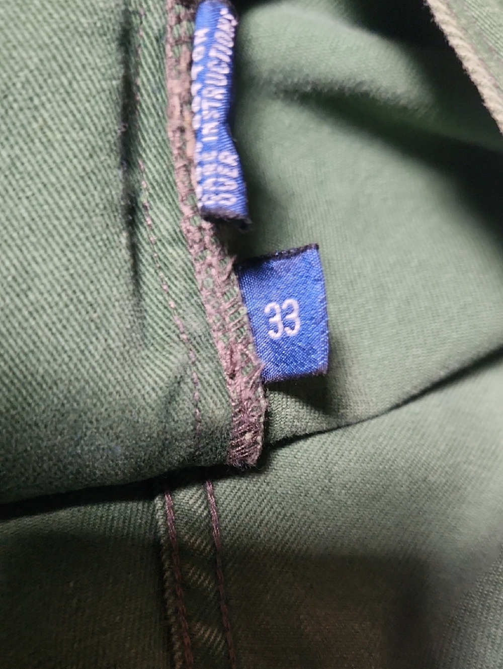 Ralph Lauren Olive Green Men's Chino Cargo Shorts - Picture 3 of 4
